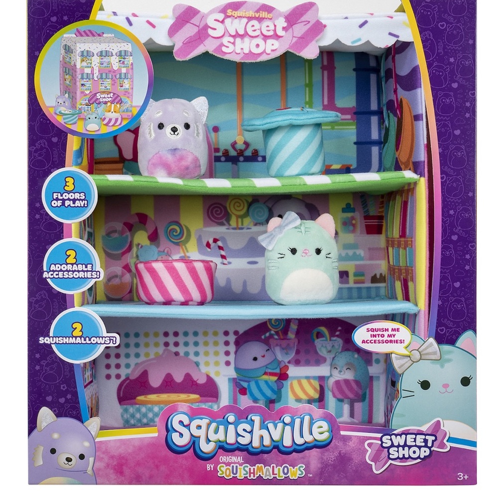 Squishmallows Squishvile 11” Sweet Shop